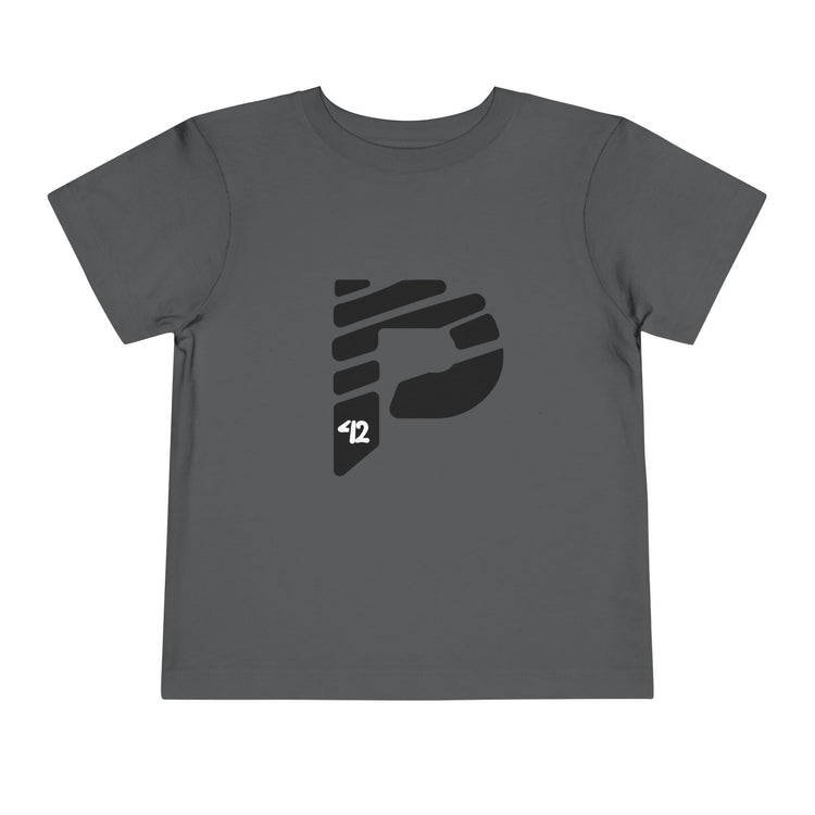 Toddler Short Sleeve Color Rush Black Tee
